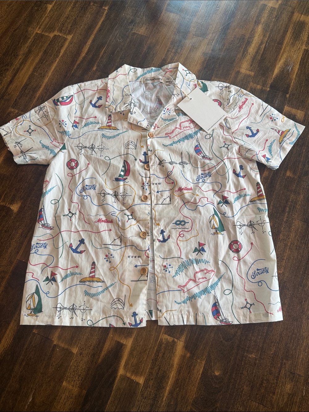 The New Society Clove Button Up